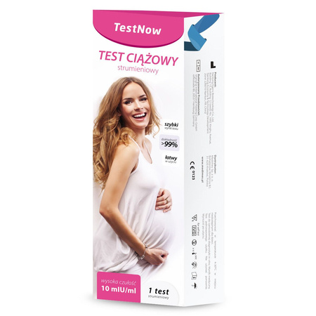 Test ciążowy strumieniowy 10 mIU/ml